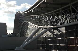 KIX Osaka International Airport - Terminal Building architecture detail 3008x2000