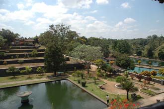 AMI Lombok Taman Narmada Park Water Palace view from hill pavilion 2 3008x2000