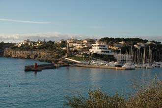 PMI Mallorca - Porto Cristo - harbour marina and port entrance 3008x2000