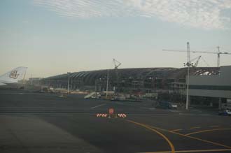 DXB Dubai International Airport - new Terminal Building under construction in january 2006 3008x2000