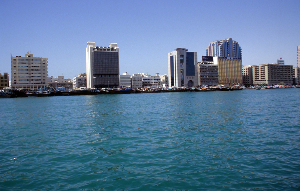 DXB Dubai creek - Deira riverfront panorama 01 5340x3400