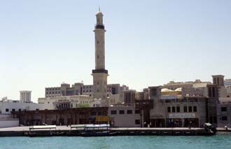 DXB Dubai creek - mosque in Bur Dubai 5340x3400