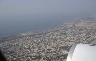 DXB Dubai from aircraft - Deira and Hamriya Port 02 5340x3400