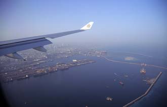 DXB Dubai from aircraft - Port Rashid 01 5340x3400