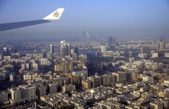 Dubai From Aircraft