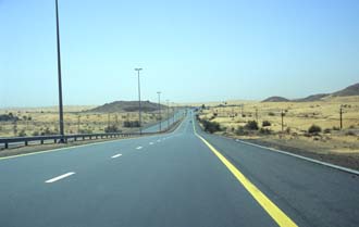 DXB Dubai - highway from Dubai to Hatta Oasis 03 5340x3400