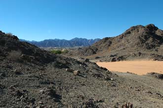 DXB Hatta - hills in the desert outside Hatta 3008x2000