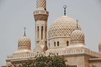 DXB Dubai Jumeirah Beach - Jumeirah Mosque domes detail 01 3008x2000