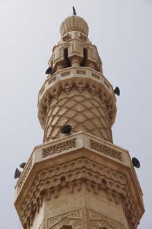 DXB Dubai Jumeirah Beach - Jumeirah Mosque minaret detail 3008x2000