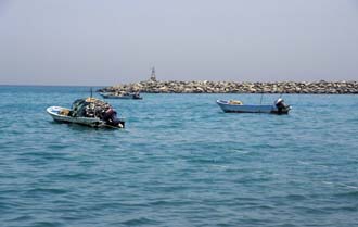 DXB Fujairah - fishing boats in the Fishing Port 5340x3400