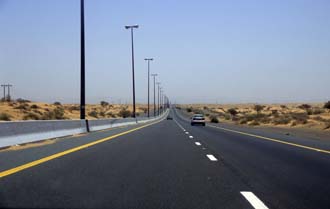 DXB Fujairah - highway from Dubai to Fujairah 02 5340x3400