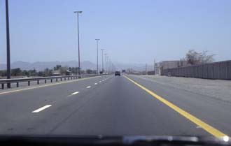DXB Fujairah - highway from Dubai to Fujairah 03 5340x3400