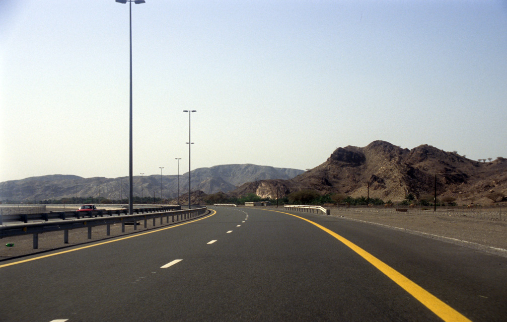 DXB Ras Al-Khaimah - new highway from Masafi to Ras Al-Khaimah 5340x3400